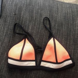 Triangl Orange Bikini top